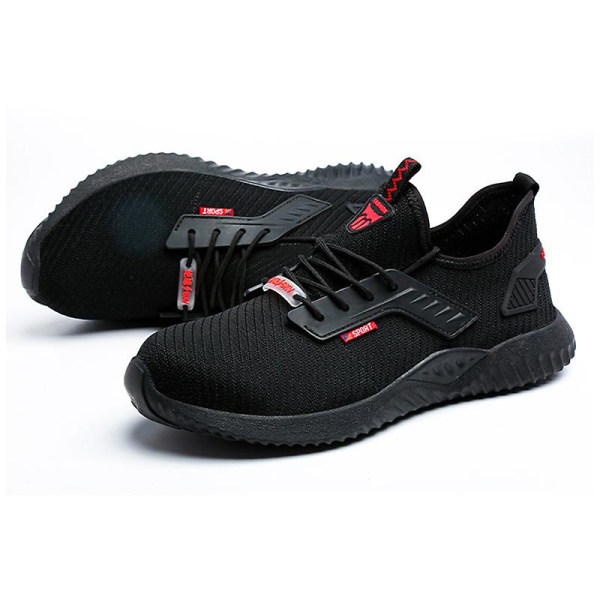 Lätta, punkteringsbeständiga säkerhetsskor för män Sneakers 3C611 41