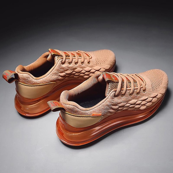 Herrsneakers Air Sports löparskor 2C6857 Brown 40