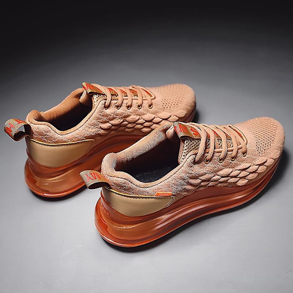 Herrsneakers Air Sports löparskor 2C6857 Brown 44
