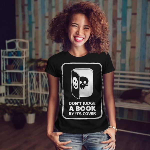 Domarebok Skeleton Women Blackt-shirt M