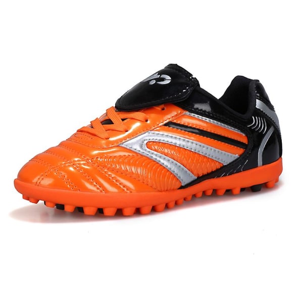 Fotbollsskor för män Spikes Fotbollsskor för ungdomar Stövlar Athletic Sneaker 3C26008 Orange 42