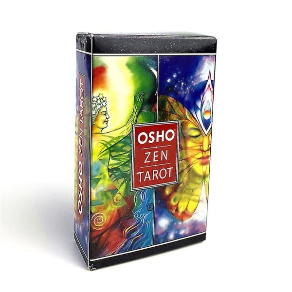Nya Osho Zen Tarot-kort Pdf-guidebok engelsk version Oracle Deck Board Game For Party44st Ts75