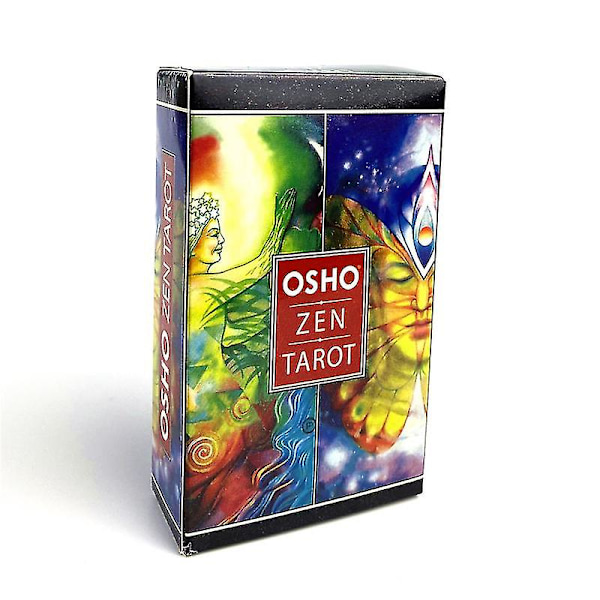 Nya Osho Zen Tarot-kort Pdf-guidebok engelsk version Oracle Deck Board Game For Party44st Ts75