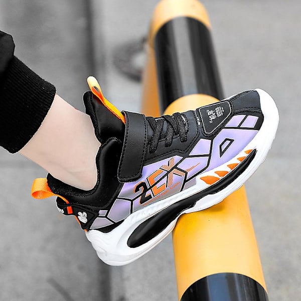 Barn Sneakers Andas löparskor Mode Pojkar Flickor Sportskor 601Cby Purple 32