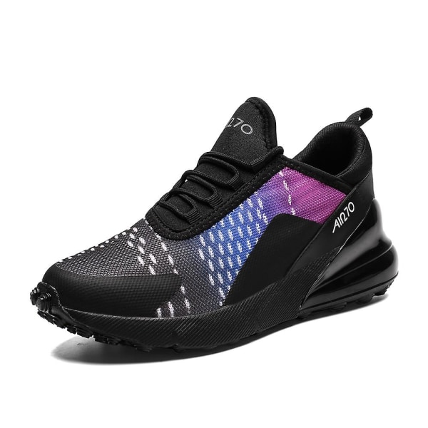 Herrskor Sportlöparskor Halkfria sneakers BlackPurple 41