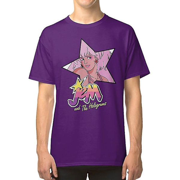 Jem And The Holograms Star Truly Outrageous Showtime 80s Party T-shirt M