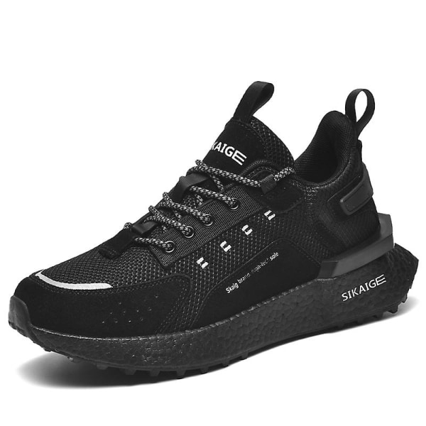 Herrskor Sport Löparskor Mode Sneakers 2C1699 Black 45