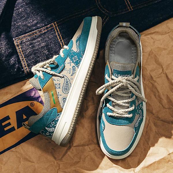 Herrsneakers Andas Dam Skateboarding Skor Löparskor A811 Blue 44
