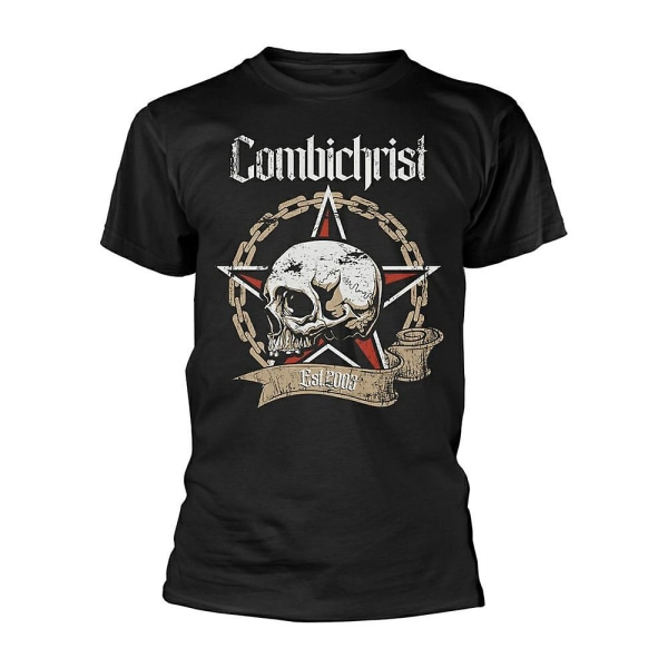 Combichrist Skull T-shirt XL