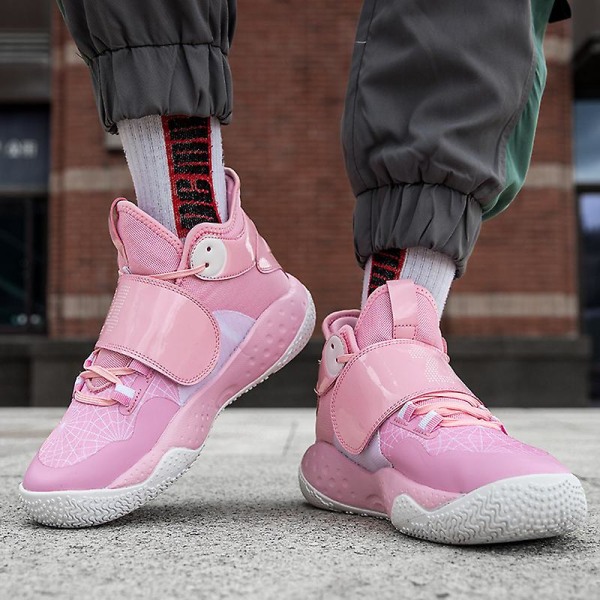 Herr basketskor Mode löparskor Andas Sneakers Fr861 Pink 41