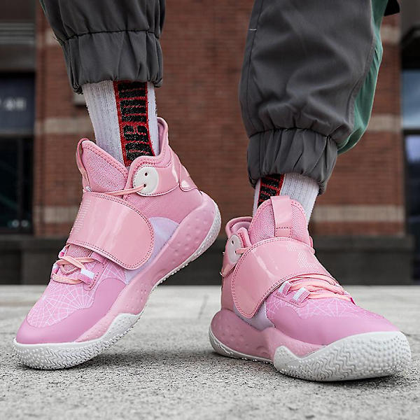 Herr basketskor Mode löparskor Andas Sneakers Fr861 Pink 42