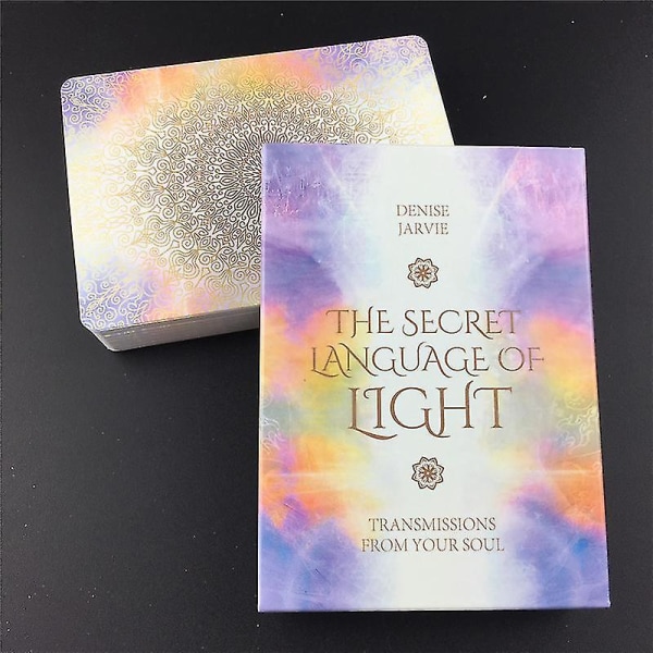 Oracle The Secret Language Of Light Tarot Oracle Card Board Deck Games Spelkort för festspel44st Ts39