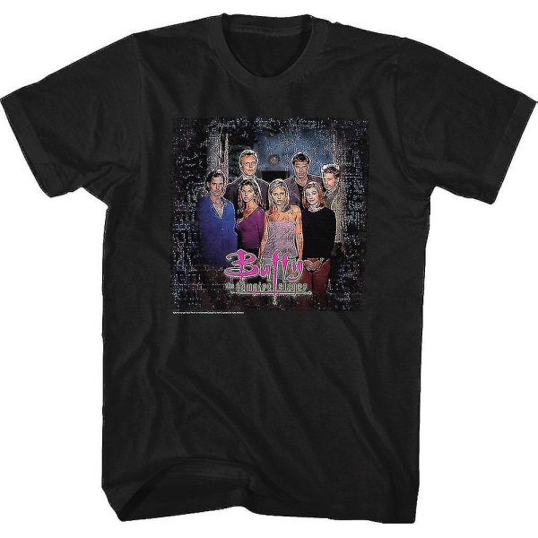 Serie Cast Buffy The Vampire Slayer T-shirtkläder M