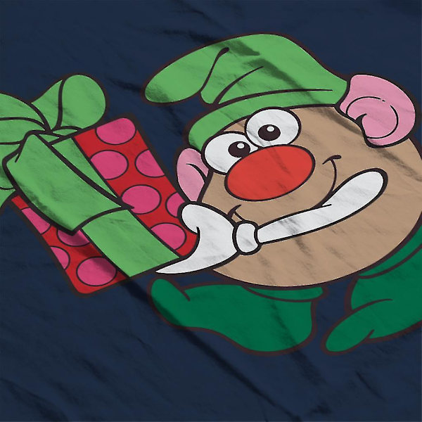 Mr Potato Head julfestlig elf huvtröja för kvinnor