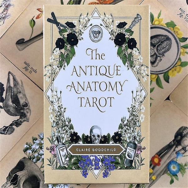 2020 The Antique Anatomy Tarots Deck Full English Divination Oracle Cards Pdf Guidebook44st Ts80