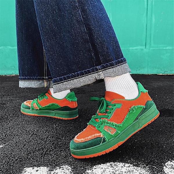 Herr Sneakers Andas Herr Skateboard Skor Löparskor 2Iv09 Orange 41