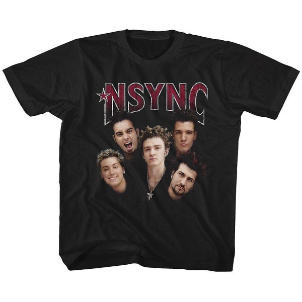 Nsync Group Shot Youth T-shirt XXXL