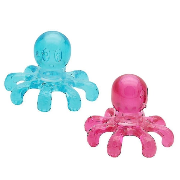2st/ set Head A Uncture Points Octopus Massager Relax Stress Scalp Massage Tool