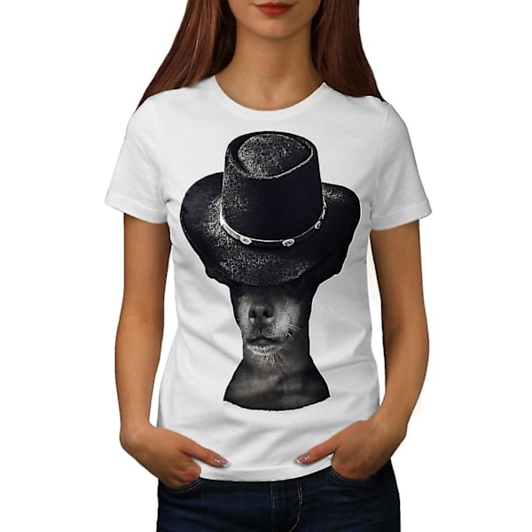 Mystisk hundhatt T-shirt för kvinnor M