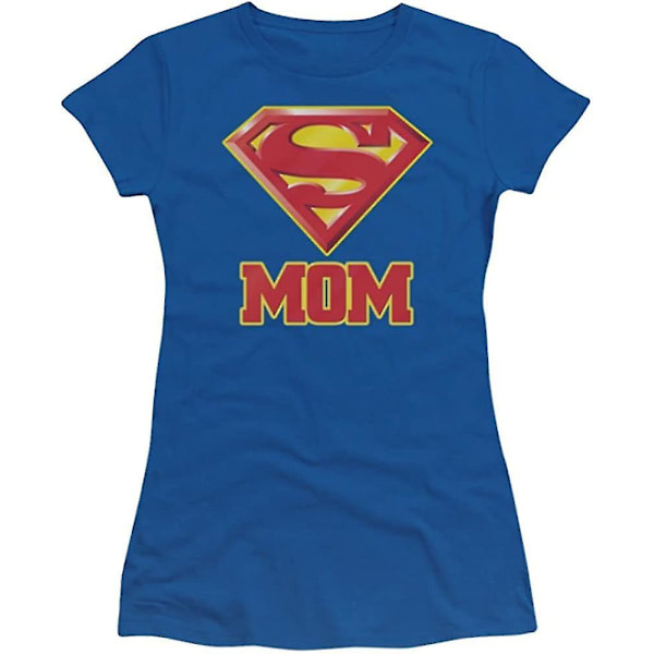 Superman: Super Mom Ladies Junior Fit T-shirt M
