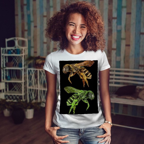 Bee Bug Insect Art Women T-shirt XL