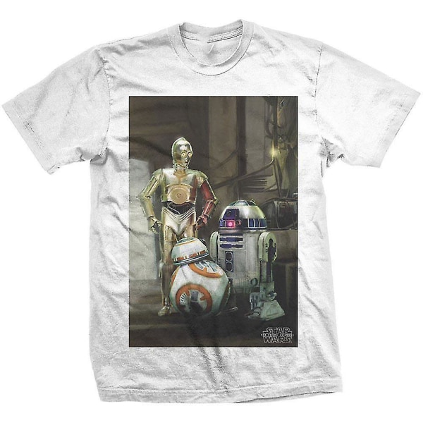 Star Wars The Mandalorian Barnet Svartvita porträtt T-shirtkläder S