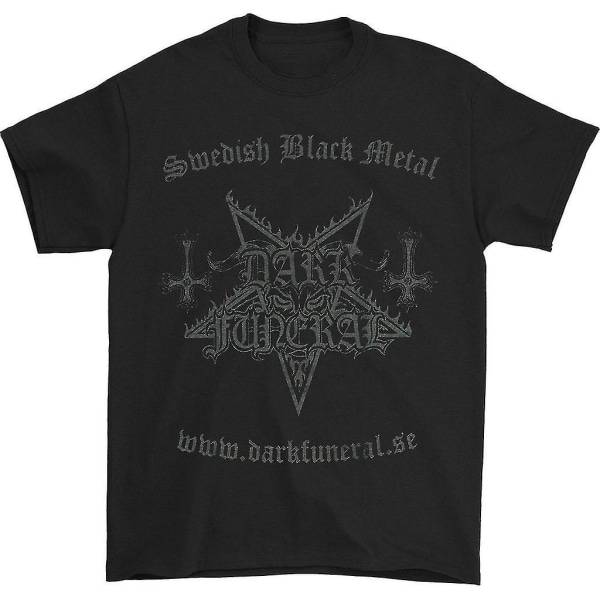 Dark Funeral Swedish Black Metal T-shirt Kläder XXL