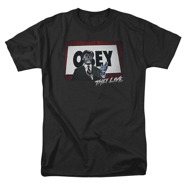 They Live Obey T-shirt XL