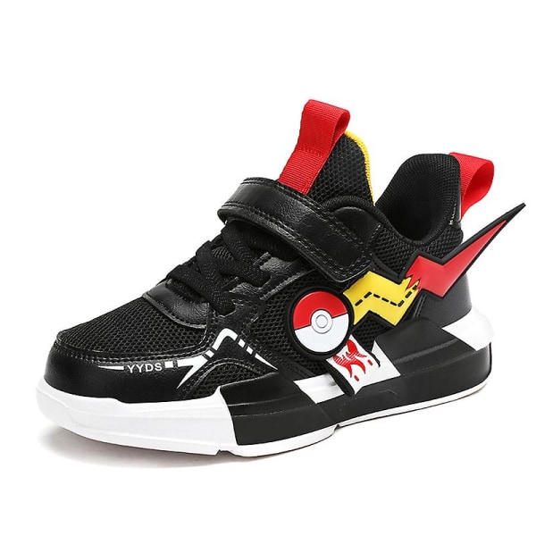 Sneakers för barn som andas löparskor Mode Sportskor 2Ds8226 Black 29