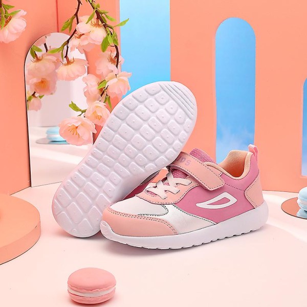 Barnskor Andas sportskor Damping Sneakers Löparskor för tjejer 2Dw529 Pink 28