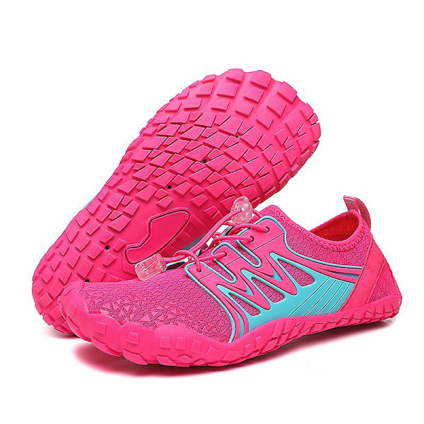 Vattenskor för män Quick Dry River Sea Aqua Sneakers River Walking Shoes Beach Shoes 22 Red 41