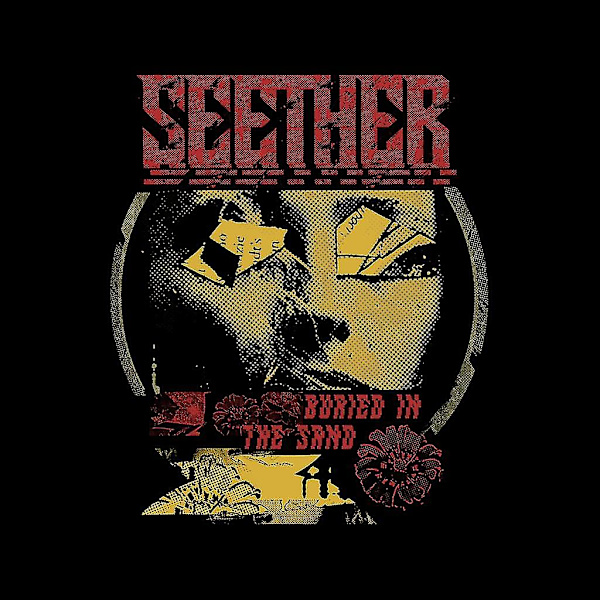 Seether begravd i sanden herrväst M