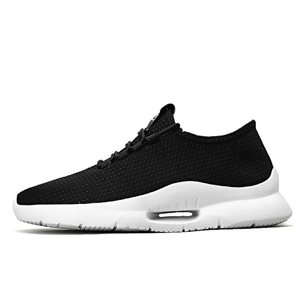 Herrskor Lättviktssneakers som andas Löparskor 2C009 Black 39
