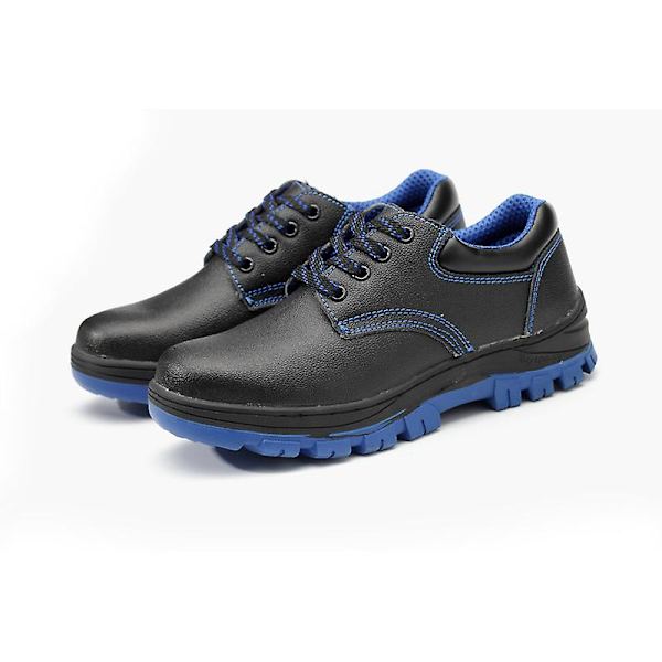 Sneakers för män Andas lätta ståltå säkerhetsarbetsskor 2D531 40