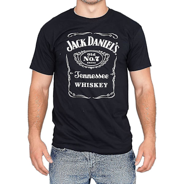 Jack Daniels Daniel's Label T-shirt för män 2XL