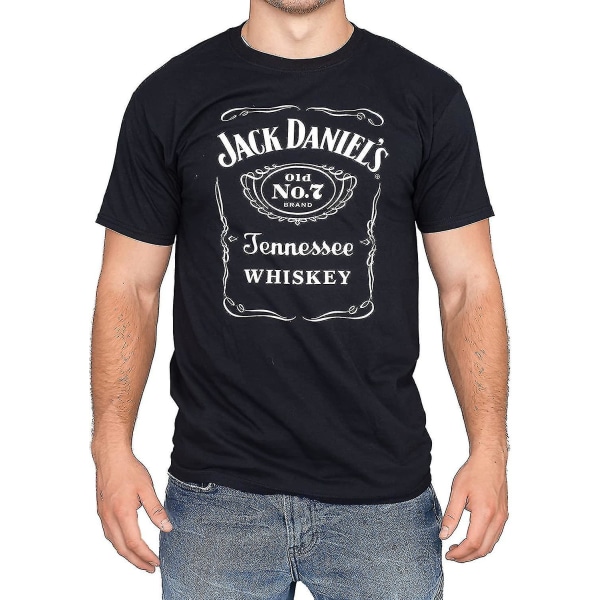 Jack Daniels Daniel's Label T-shirt för män XL