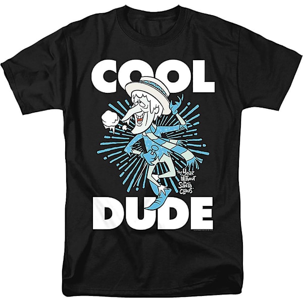 Snow Miser Cool Dude Året utan en jultomte T-shirt XL