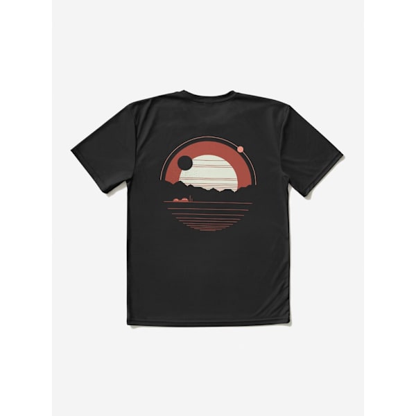 Solitude Active T-shirt Black XL_Back