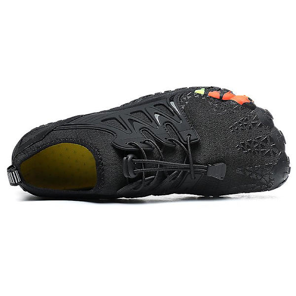 Vattenskor för män Quick Dry River Sea Aqua Sneakers River Walking Shoes Beach Shoes 22 Black 43