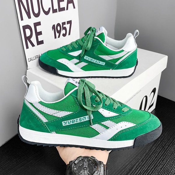 Herrsneakers Andas löparskor Mode Sportskor 3Ay2323 Green 43