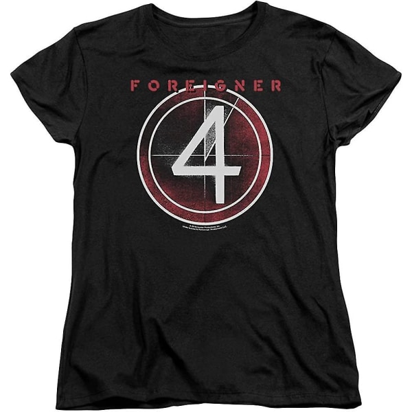Foreigner 4 Album Womens Vuxen T-shirt 3XL