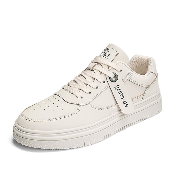 Casual Sneakers för män Mode Sport Löparskor 1Ggt820 Beige 42