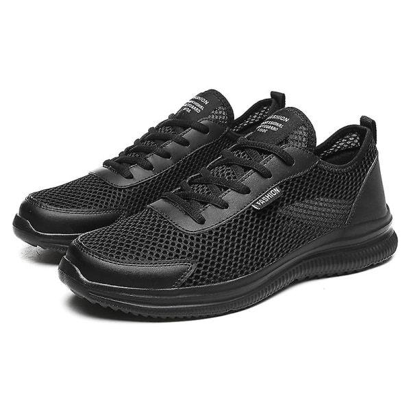 Herrsneakers Andas löparskor Net Sportskor 3B102 Black 39