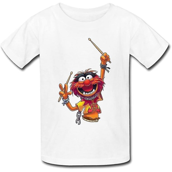 Kaitian Kid T Shirts Kaitian The Muppets Crew Neck T-shirt för barn unisex S
