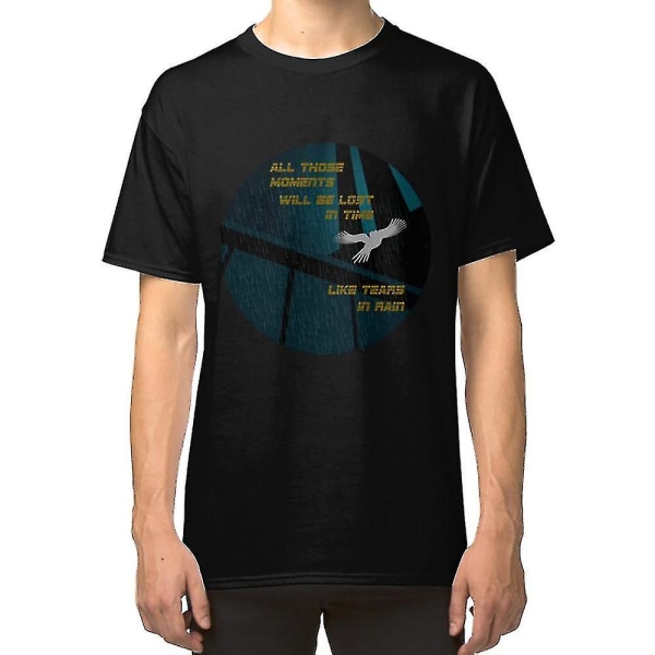 Tears In Rain T-shirt Blade Runner Cuberpunksci Fi 3XL