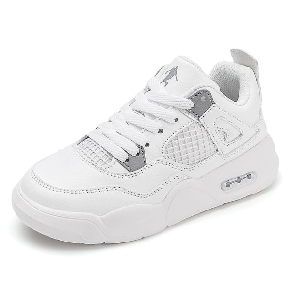 Barnskor Andas halkfria skor Sneakers Löparskor för barn H919 White 30