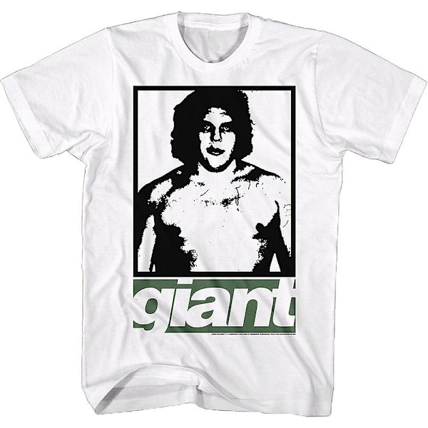 Porträtt Andre den jättelika T-shirten M