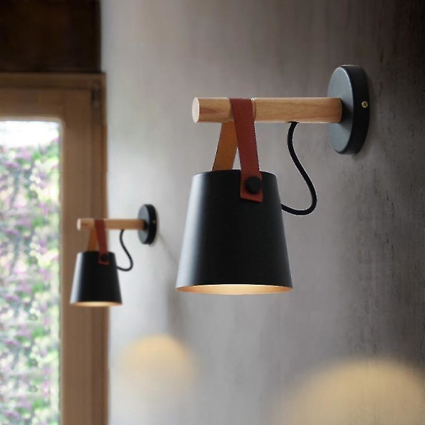 Modern minimalistisk justerbar väggmonterad hushålls sängbelysning väggdekoration badrumsspegel