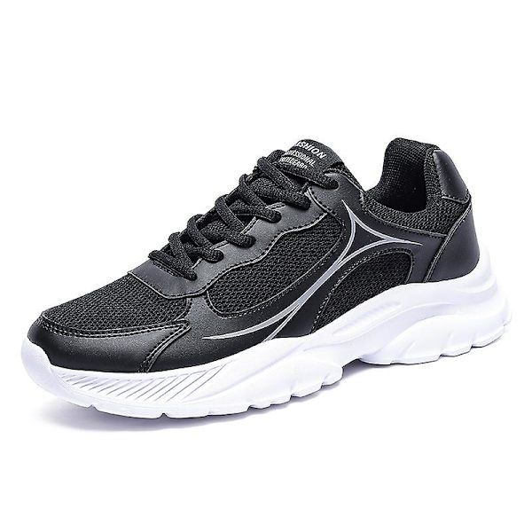 Herrsneakers Andas löparskor Mode Sportskor 3Ank12 BlackWhite 42