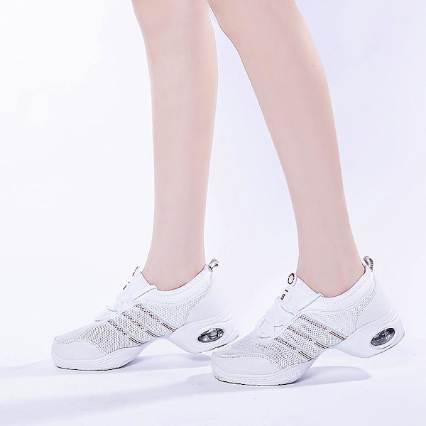 Damskor Andas Slip-On Dansskor Halkfria löparskor 2G815 White 41